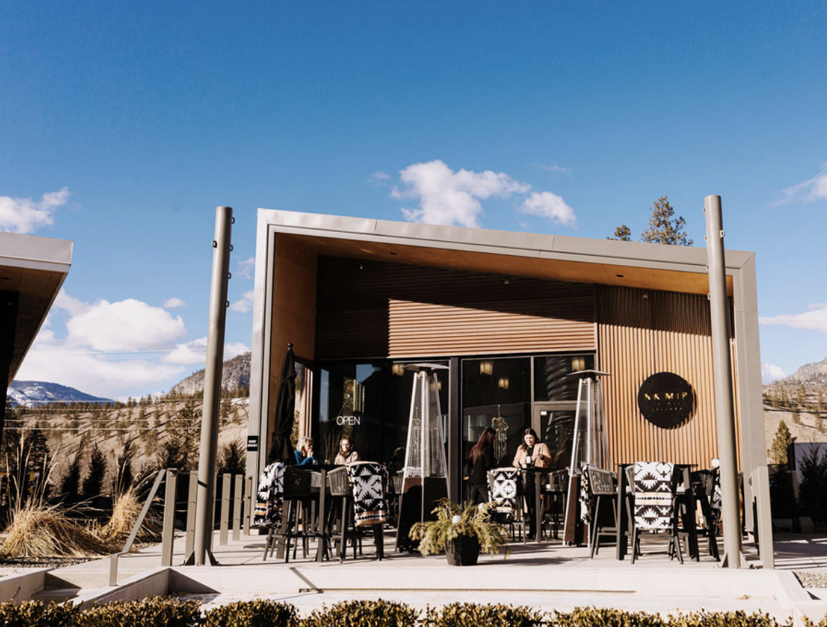 Nk'Mip Cellars satellite tasting room at District Wine Village in Oliver